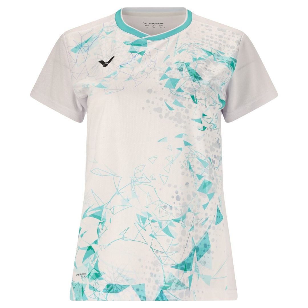 Victor Sport T-Shirt til kvinder – Grøn træningstøj udsalg