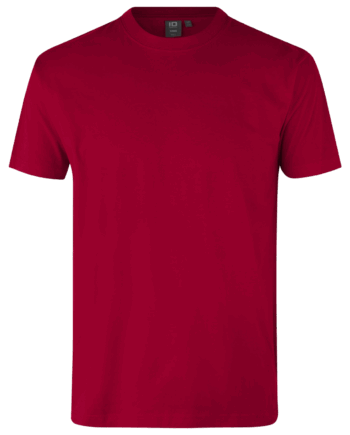 Elegant Rød T-Shirt til Mænd – Uundgåelig Hverdagsfavorit