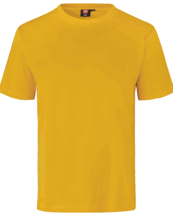 Stilfuld Gul T-Shirt til Mænd – Komfort og Elegance!