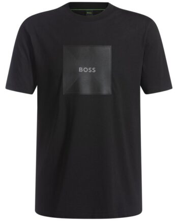 BOSS Green Logo T-shirt – Stilfuld top på tilbud!