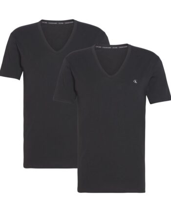 Calvin Klein V-Hals T-Shirts 2-Pak – Stil og Komfort!