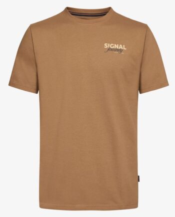 Brun Deansi Logo T-shirt - Perfekt til hverdag og afslapning