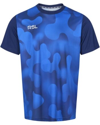 RSL Norma T-shirt i Blå – Fantastisk Golftilbud!