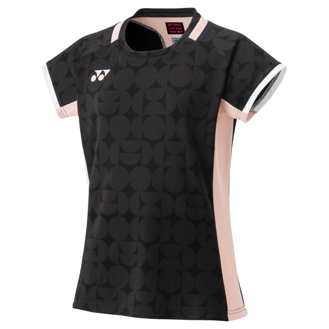Sort Yonex T-shirt til kvinder 20852EX – Black Friday Tilbud