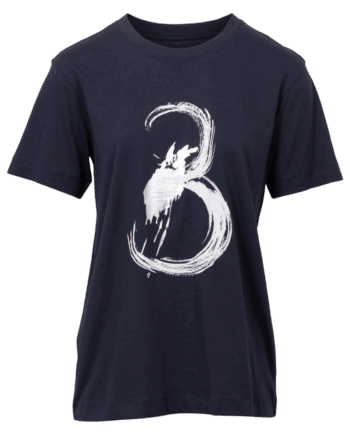 P3 Navy Blazer Steenholt Dame Shirt Glimmer Navy Blazer - Steenholt T-Shirt  - 5712985739794