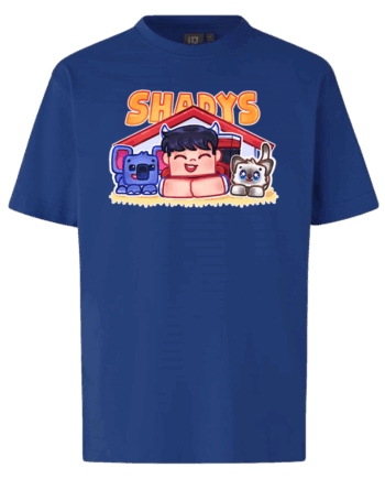 Shadys Kæledyr Tee Blå - Shadysmc T-Shirt
