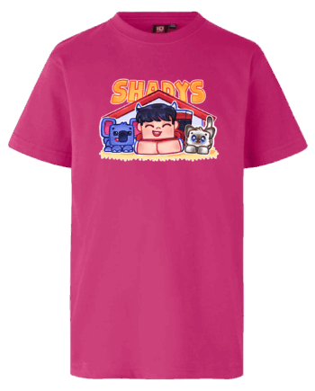 Shadys Kæledyr Tee Lyserød - Shadysmc T-Shirt
