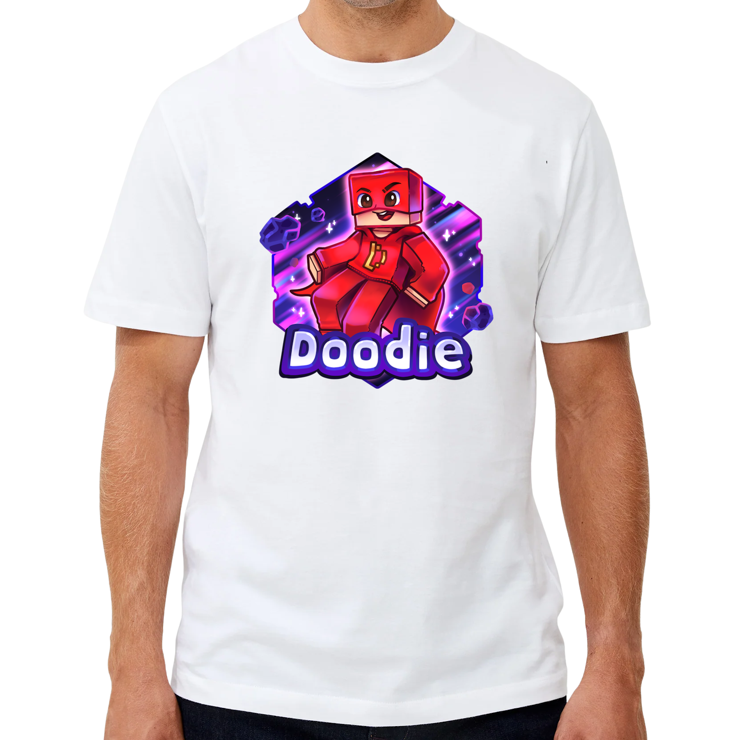 Hvid Doodie Tee - Doodie T-Shirt