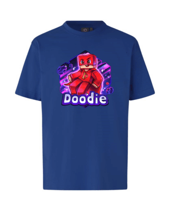 Doodie Tee Blå - Doodie T-Shirt