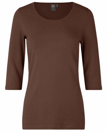 Mocca Stretch Dame Trøje Stretch - Id T-Shirt  - 5708302064977