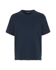 Navy Oversize Shirt - Cottover T-Shirt  - 7332643274375