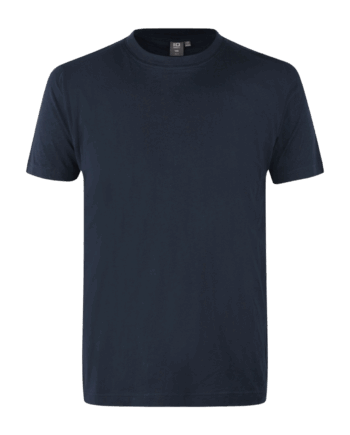 Navy Yes Herre Shirt - Id T-Shirt  - 5709245069722
