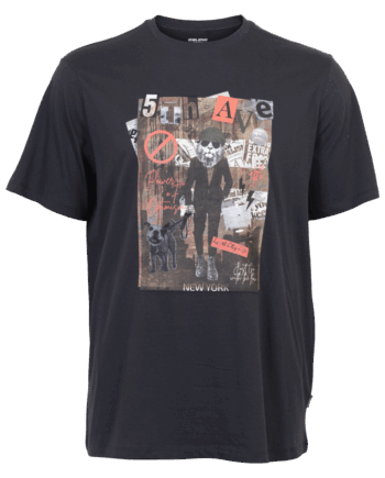 Sort Blend Herre Shirt Black 6xl - Blend T-Shirt  - 5715574782423