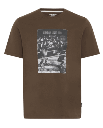 Sort Blend Herre Shirt Slate Black 6xl - Blend T-Shirt  - 5715750585015