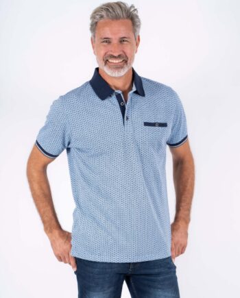 Blue Vito Fletcher Herre Polo - Vito T-Shirt  - 5715394145033