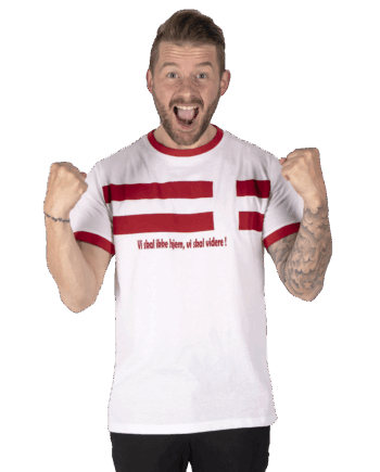 Hvid Marcus Danmark Herre Shirt White - Marcus T-Shirt  - 5713206197454