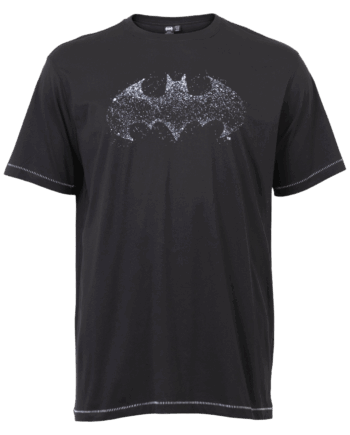Sort D555 Batman Herre Shirt Black 5xl - D555 T-Shirt  - 5715066066963