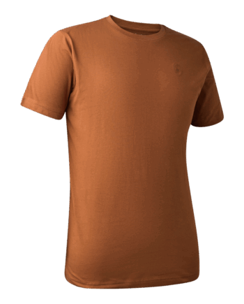 Deerhunter Easton Shirt Burnt Orange - Deerhunter T-Shirt  - 5702827208380