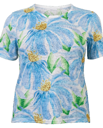 Blue Comb Gabriella Dame Shirt - Gabriella K. T-Shirt  - 5715066057749