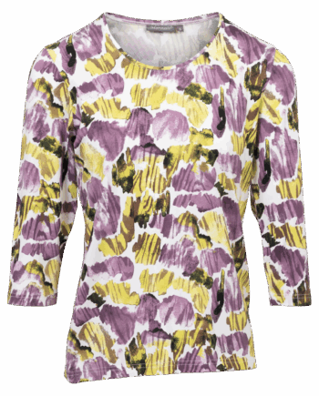 Lilac Comb Marinello Dame Shirt - Marinello T-Shirt  - 5715066057893