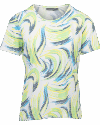 Grøn Marinello Dame Shirt Green Comb - Marinello T-Shirt  - 5715066058029