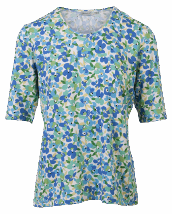 Azur Gabriella Dame Bluse - Gabriella K. T-Shirt  - 5757150789211