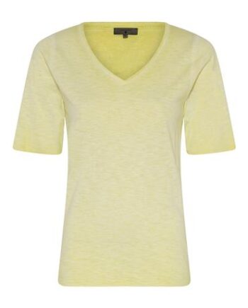Gul Lundgaard Shirt 320 - Lundgaard T-Shirt  - 5713270425323