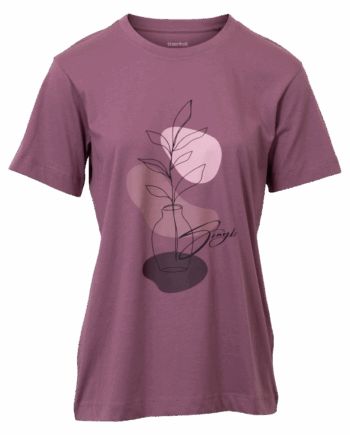 P1 MELLOW MAUVE Steenholt Dame Shirt Mellow Mauve - Steenholt T-Shirt  - 5712985739787