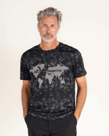 Sort Loaded Herre Shirt Aop Black - Loaded T-Shirt  - 5712985741605