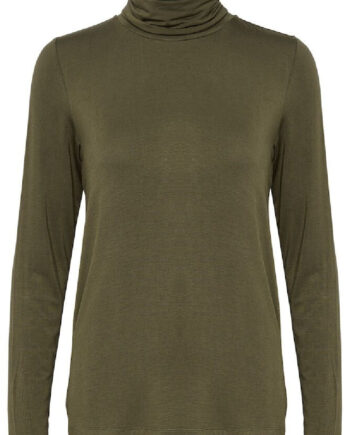 Oliven Culture Shirt Poppy Olive Night - Culture T-Shirt