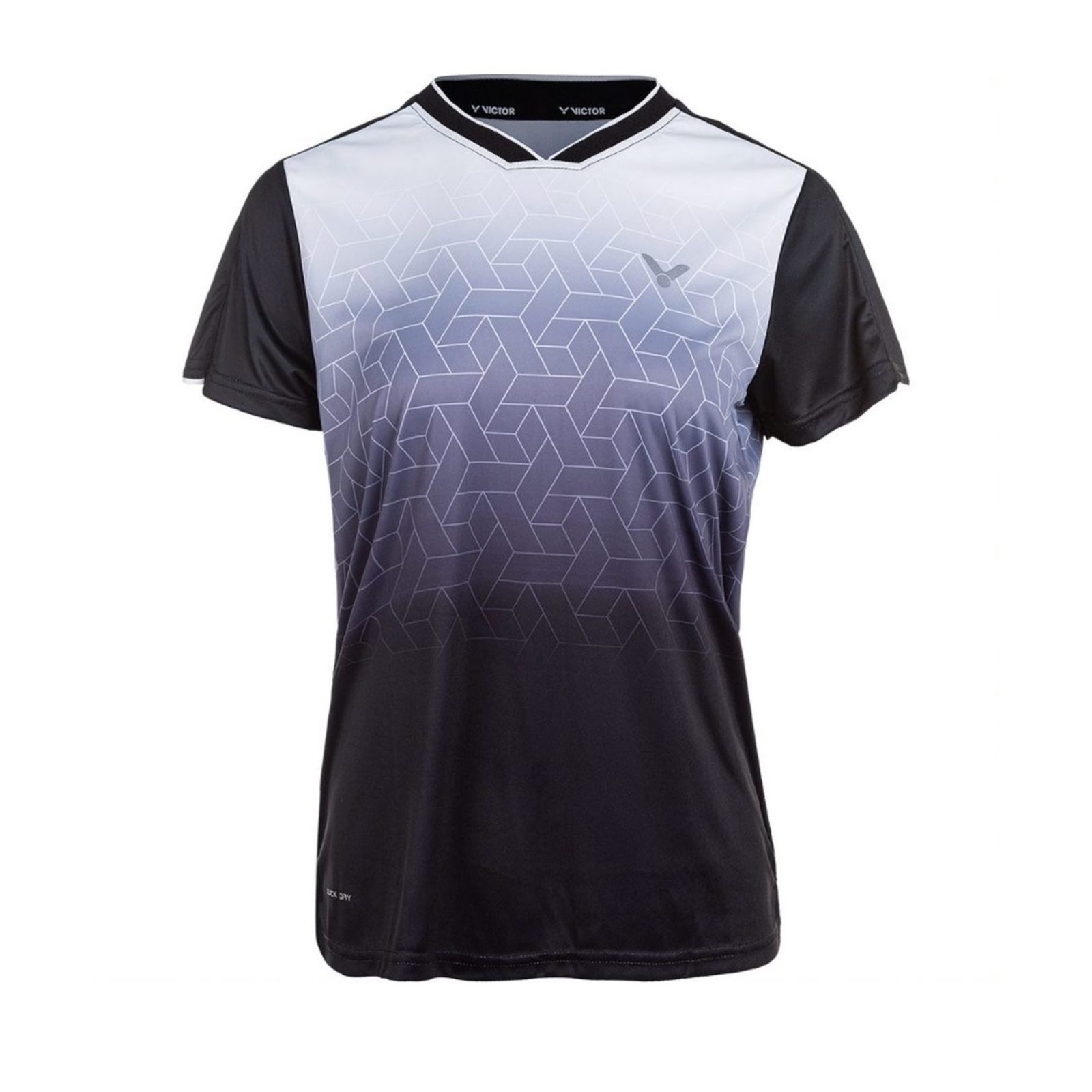 Hvid Victor Lancy Dame Shirt White - Victor T-Shirt