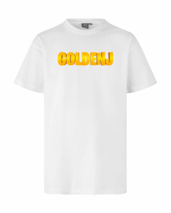 Hvid Goldenj Tee - Goldenj T-Shirt