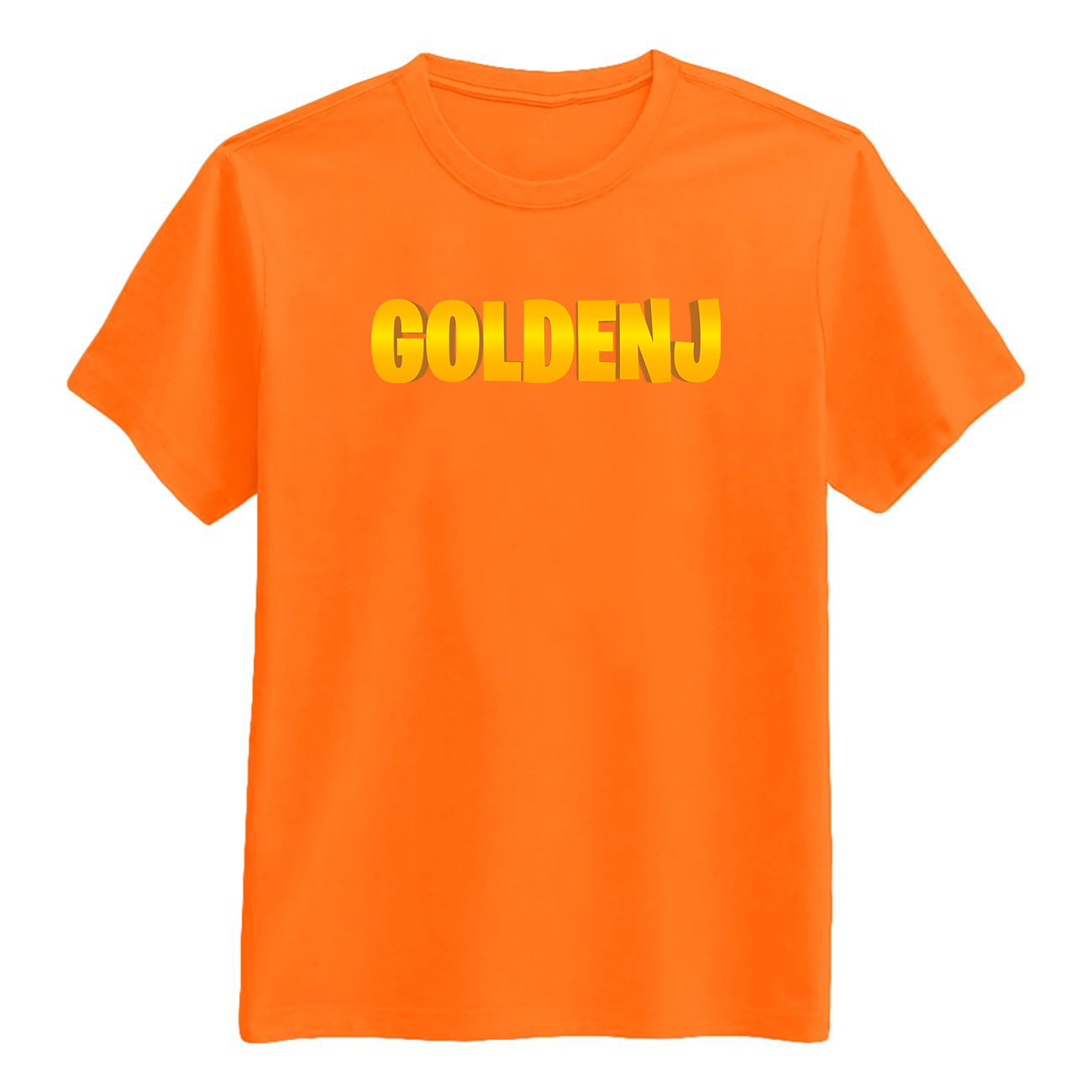 Goldenj Tee Orange - Goldenj T-Shirt