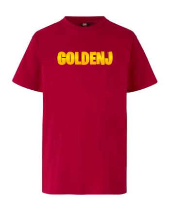 Goldenj Tee Rød - Goldenj T-Shirt