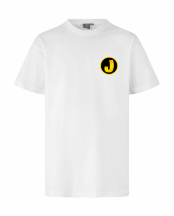 Hvid Goldenj Logo Tee - Goldenj T-Shirt