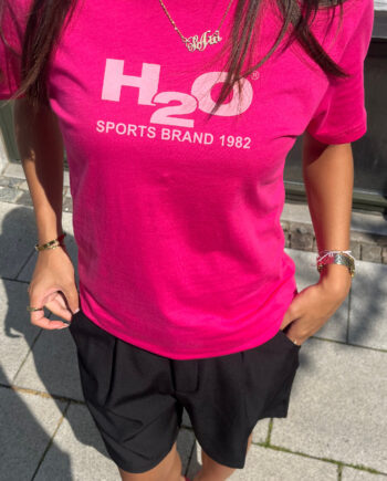 Pink H2o Shirt Logo Wild - H2o T-Shirt  - 5711891377823