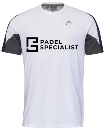 Hvid Head Padel Specialist Shirt - Head T-Shirt  - 724794517543