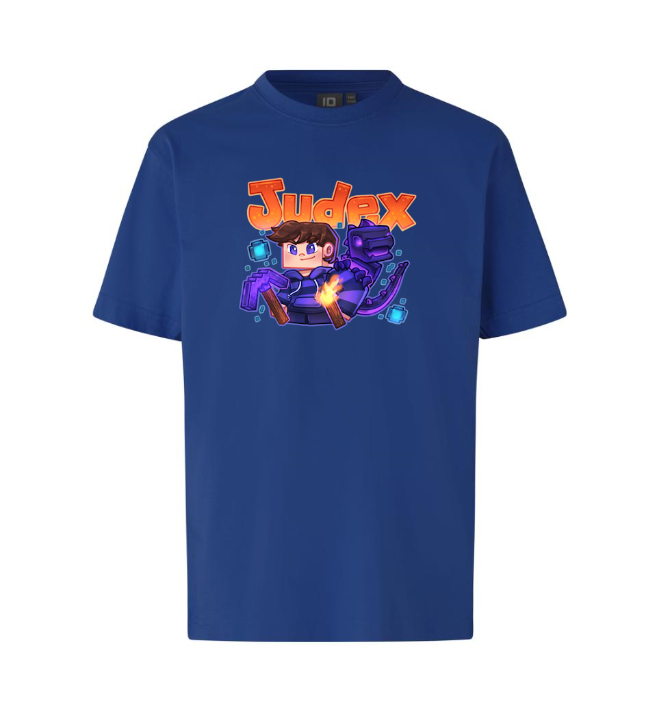 Judex Ender Dino Tee Blå - Judex T-Shirt
