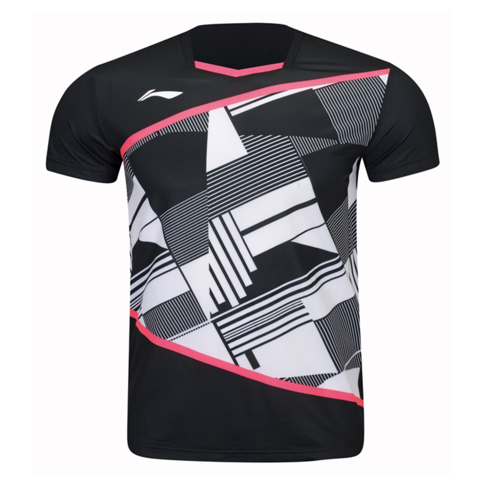 Sort Ning Aayt065 Shirt Black Old - Li-ning T-Shirt