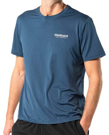 Liiteguard Ground Tech Shirt Men Navy Blue - Liiteguard T-Shirt  - 5714776005767