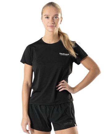 Sort Liiteguard Ground Tech Shirt Women Black - Liiteguard T-Shirt  - 5714776005873