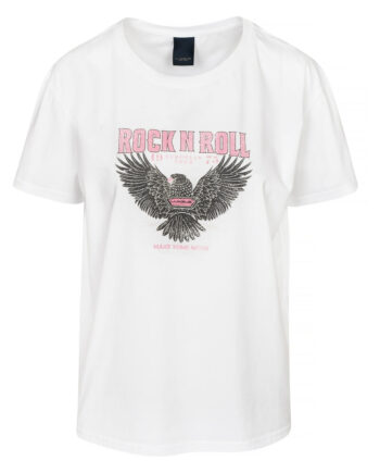 Hvid Luxzuz Shirt Rock White - Luxzuz T-Shirt  - 5715656108745