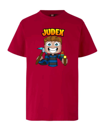Judex Miner Tee Rød - Judex T-Shirt