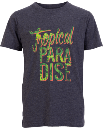 Denim Melange Drenge Shirt 134 140 - N.o.h.r. T-Shirt  - 5712985496512