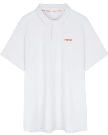 Hvid Nox Team Polo Herre - Nox T-Shirt  - 8436603199230