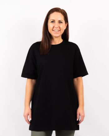 Sort Naomi Everyday Black Long Shirt - Smartgroup T-Shirt  - 5740038336300