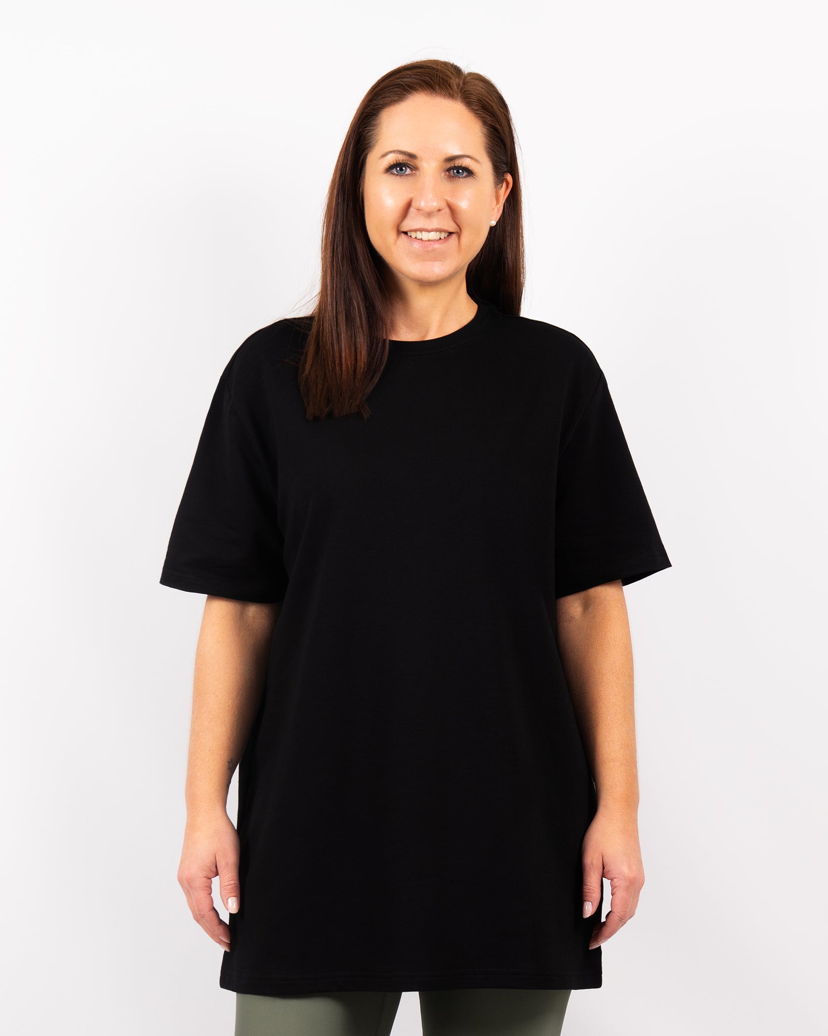 Sort Naomi Everyday Black Long Shirt - Smartgroup T-Shirt - 5740038336300