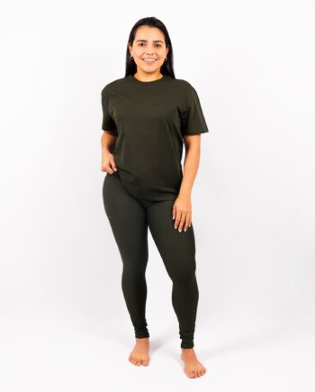 Naomi Everyday Deep Olive Shirt - Smartgroup T-Shirt  - 5740038336867