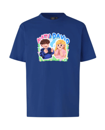 Natampdavid Tee Blå - Nat&david T-Shirt