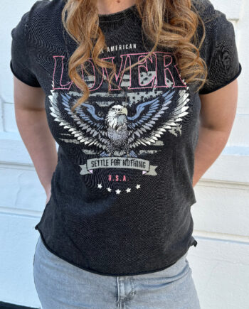 Sort Only Shirt Lucy Life Black - Only T-Shirt  - 571531922708